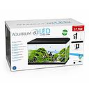 Ciano Aquarium Aquariums 60 CF80 Nero 60x30x37,2h cm Acquario completo 58 Litri