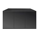 Blau Aquaristic Cubic Stand HD Core Supporto Nero con ante 152x60x80h cm