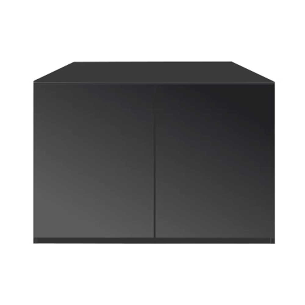 Blau Aquaristic Cubic Stand HD Core Supporto Nero con ante 122x60x80h cm