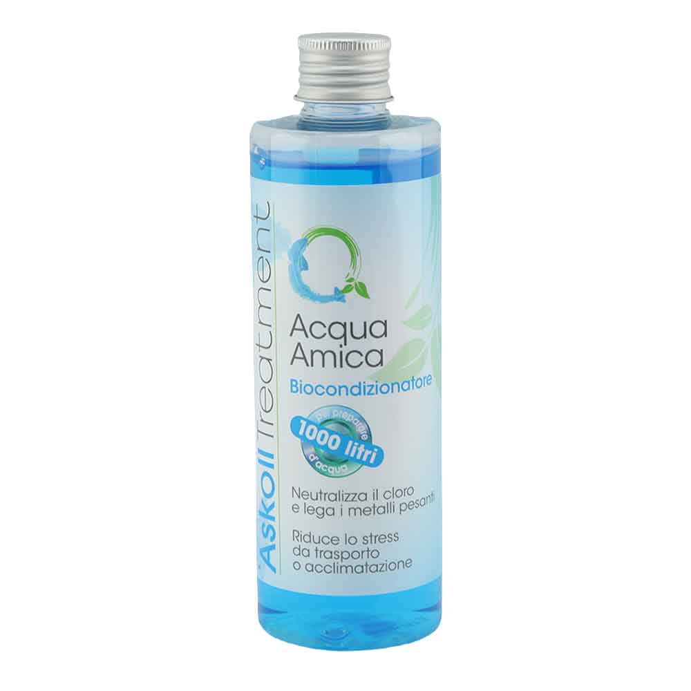 Askoll Acqua Amica Biocondizionatore per acquari 250ml fino a 1000Lt
