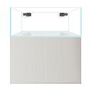 Blau Aquaristic Set Marine Gran Cubic Experience 122 Bianco Acquario Marino con Supporto Stand HD Core 300 Litri