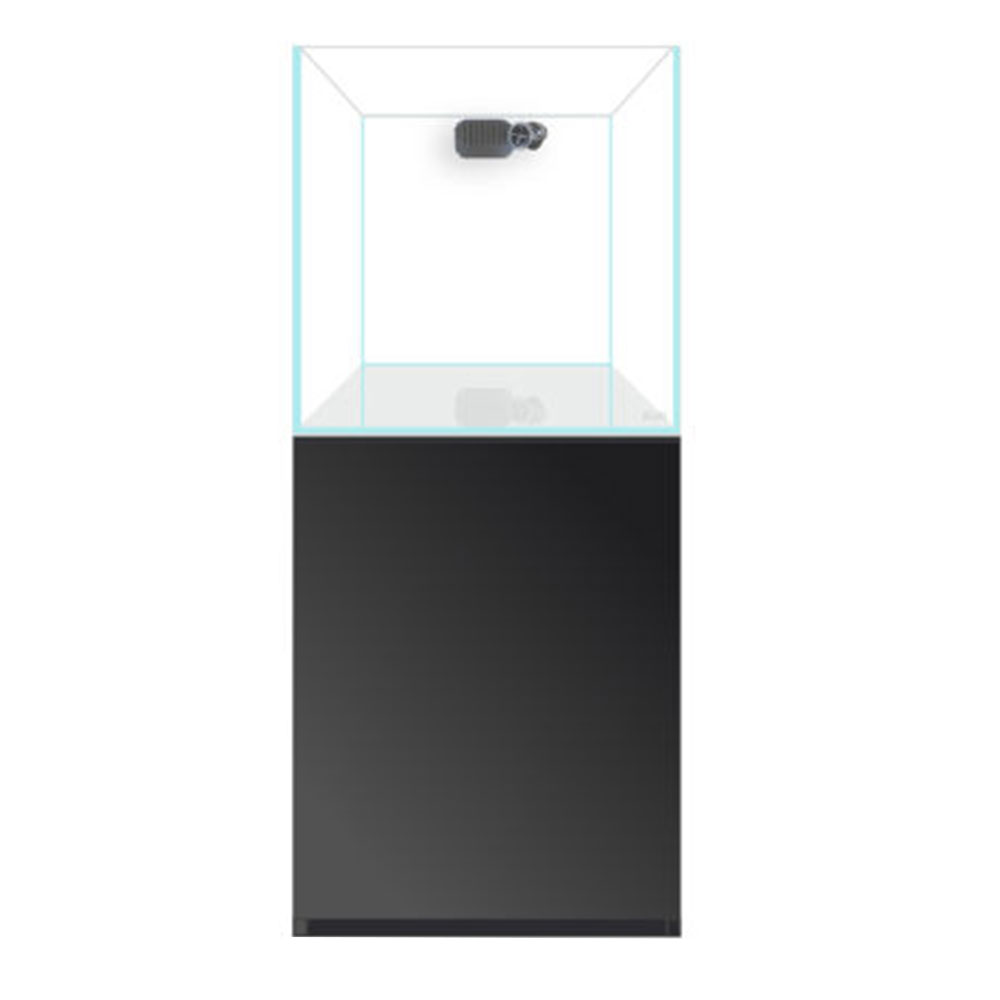 Blau Aquaristic Set Marine Gran Cubic Experience 62 Nero Acquario Marino con Supporto Stand HD Core 238 Litri