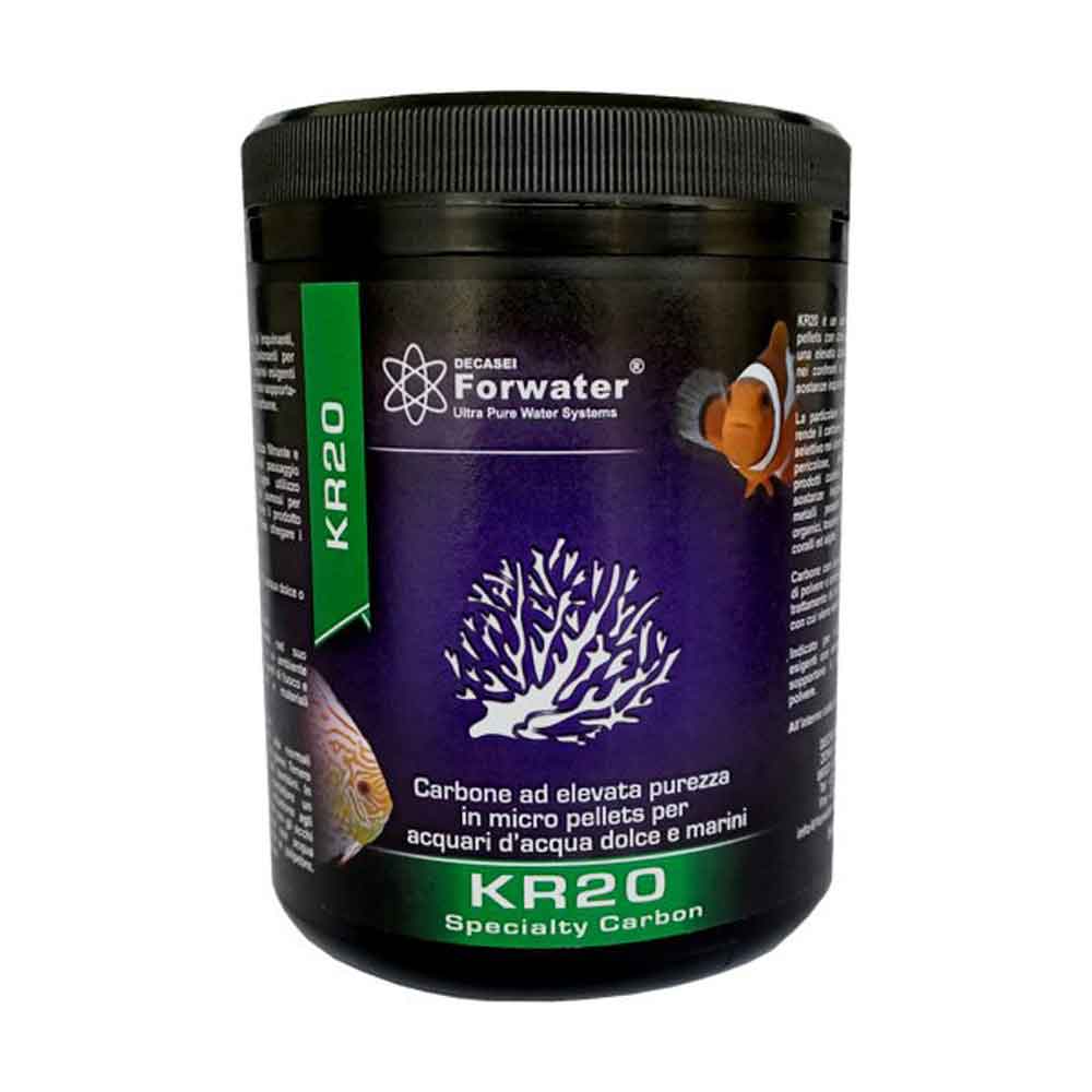 Forwater KR20 Carbone Mini pellets micro inquinanti organici fase liquida 500ml