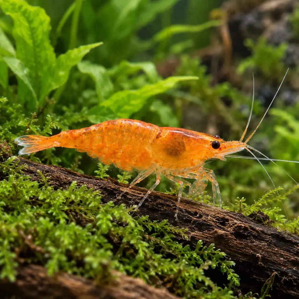 Neocaridina davidi Orange Gamberetto acqua dolce