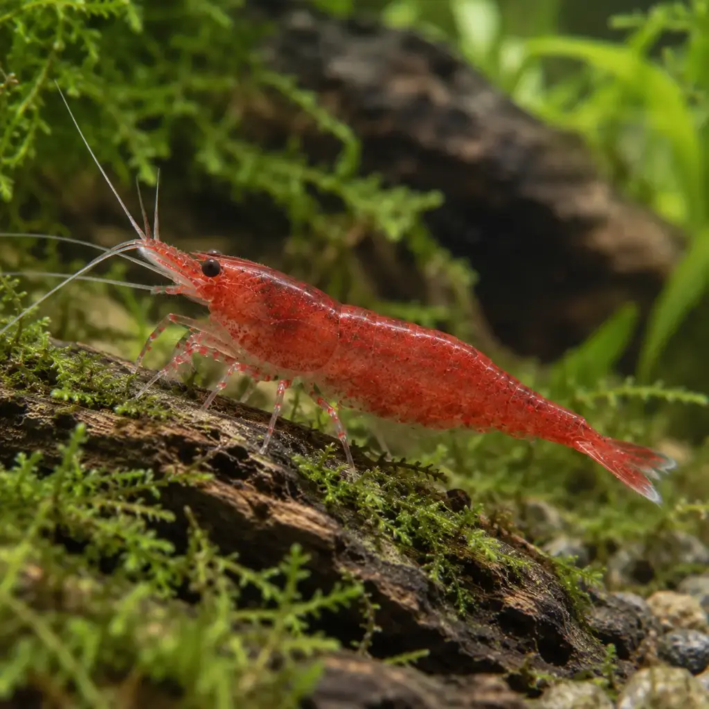 Neocaridina davidi Red Gamberetto acqua dolce