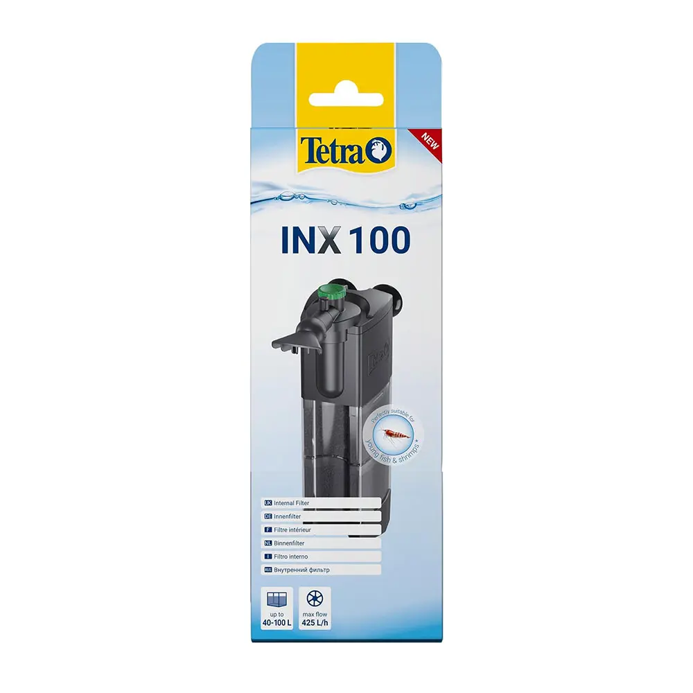 Tetra INX 100 Filtro Interno per Acquari 40-100 Litri 425 l/h