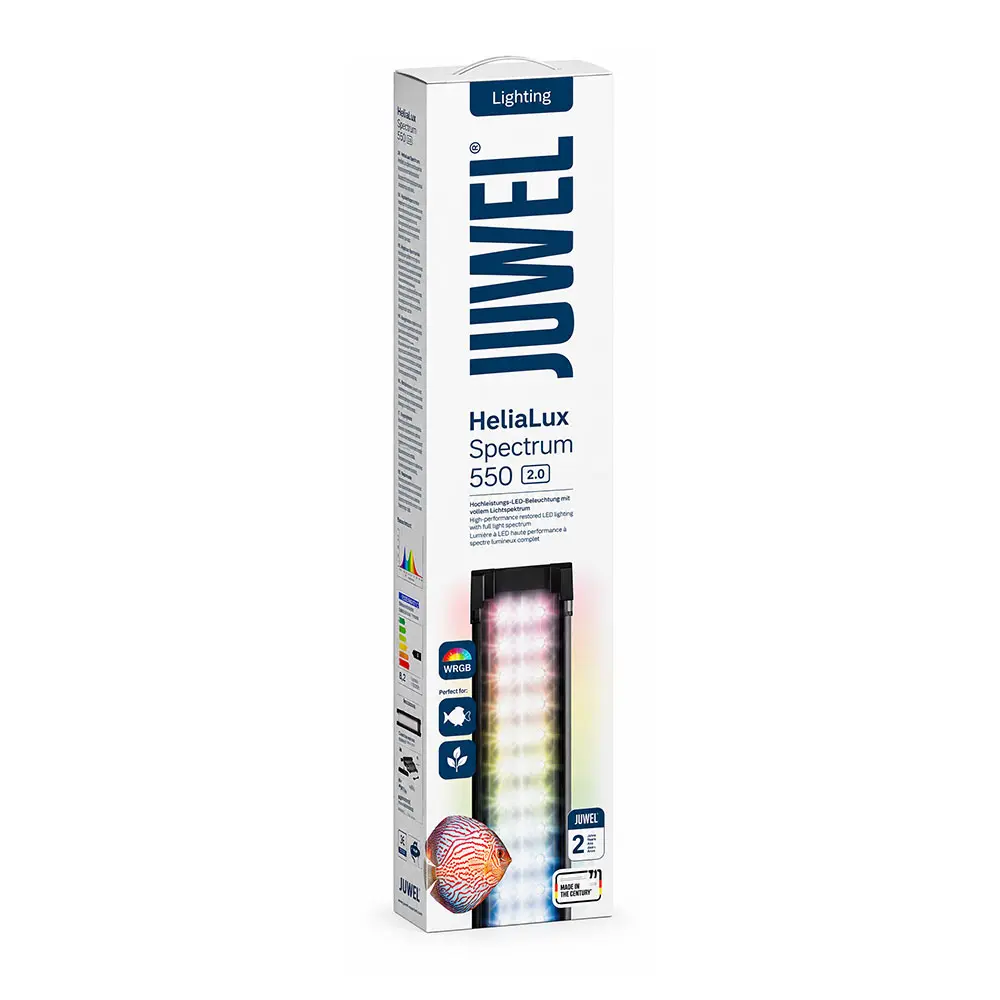Juwel HeliaLux Spectrum 550 2.0 – Plafoniera LED WRGB 45W per Acquario