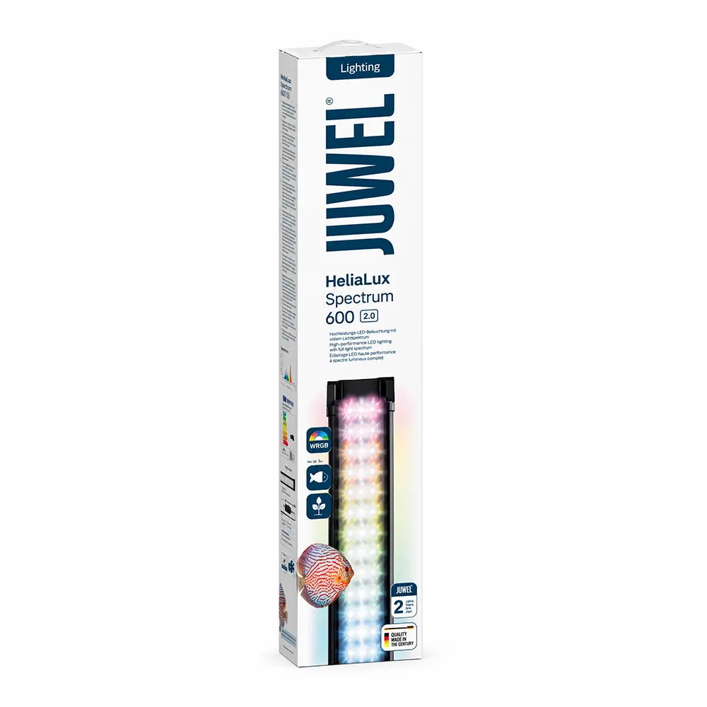 Juwel HeliaLux Spectrum 600 2.0 – Plafoniera LED WRGB 45W per Acquario 