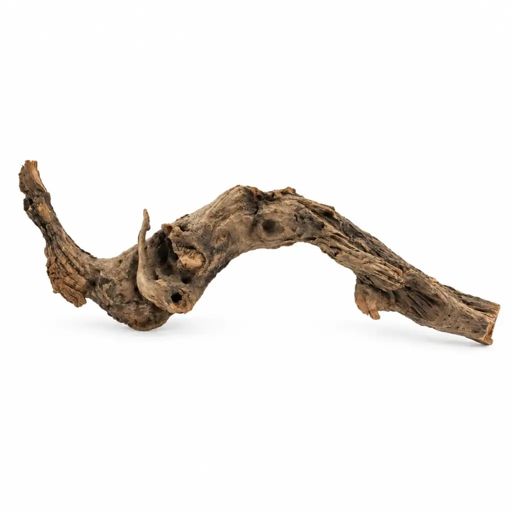 Legno Drift Wood 162 con foto reale e misure 55x9x16h 