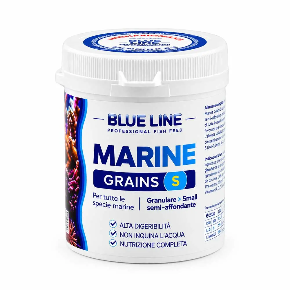Blue Line Marine Grains S Mangime granulare semi affondante 55g