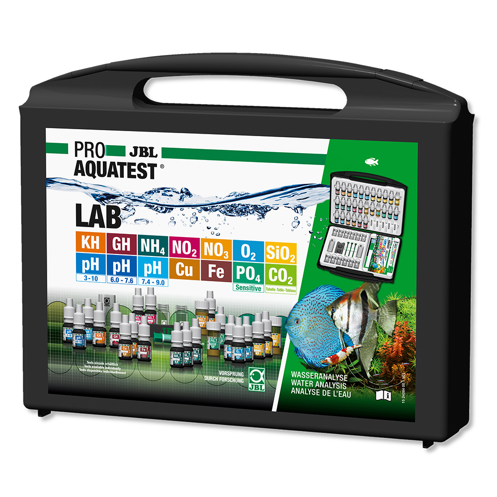 Jbl Pro Aquatest Lab Test Valigetta Acqua dolce 14 parametri