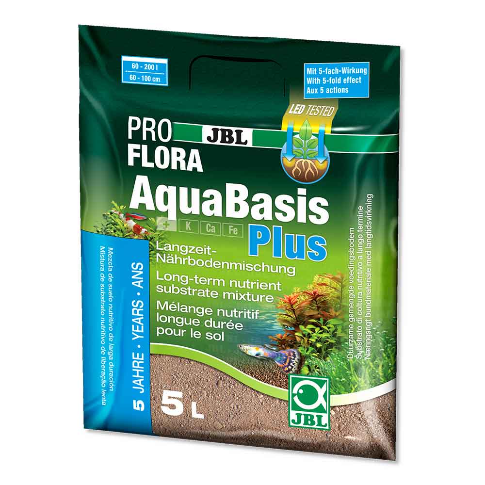 Jbl Pro Flora AquaBasis Plus Substrato fertile per piante 5l 6Kg per 60-200 l