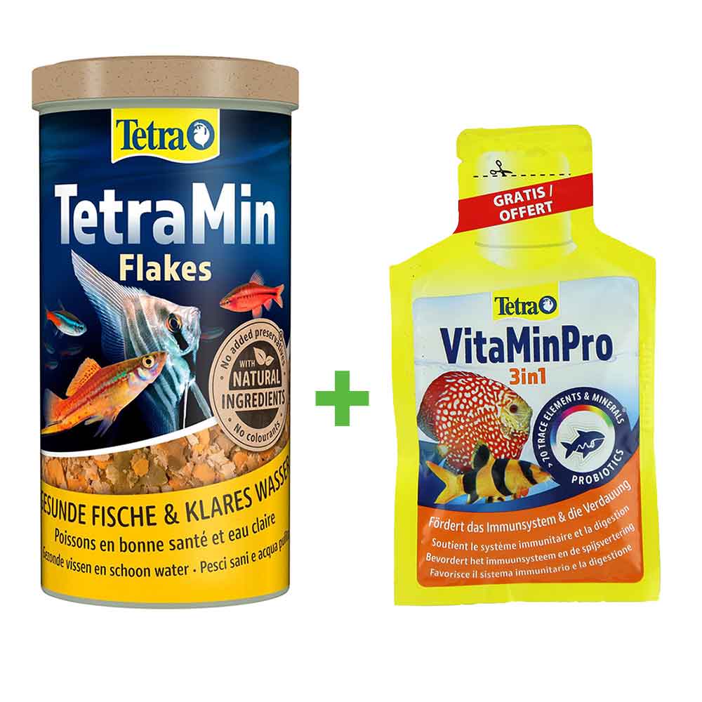 Tetra TetraMin Flakes Natural Mangime in scaglie 500ml 100g