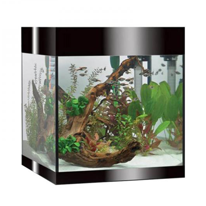 Askoll Acquario Pure LED M Absolute Black 36x36x43,5h cm 44Lt
