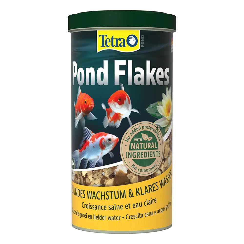 Tetra Pond Flakes Natural Mangime in scaglie per  laghetto 1Lt 180gr