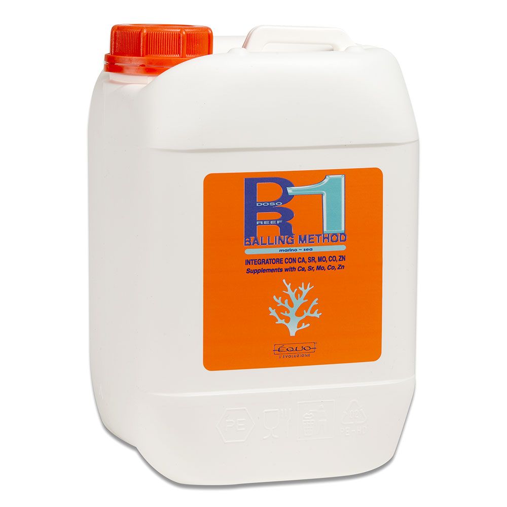 Equo Doso Reef 1 Integratore di CA, SR, MO, CO, ZN per Metodo Balling 5 litri