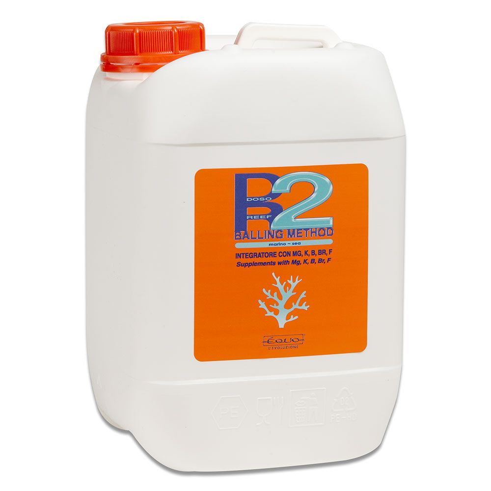 Equo Doso Reef 2 Integratore di MG, K, B, BR, F per Metodo Balling 5 litri 