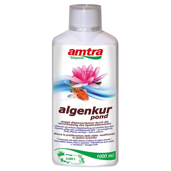 Amtra Algenkur Pond Antialghe per laghetto 1000ml per 5000lt