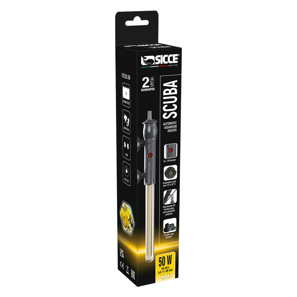 Sicce Riscaldatore Scuba 50W 25cm
