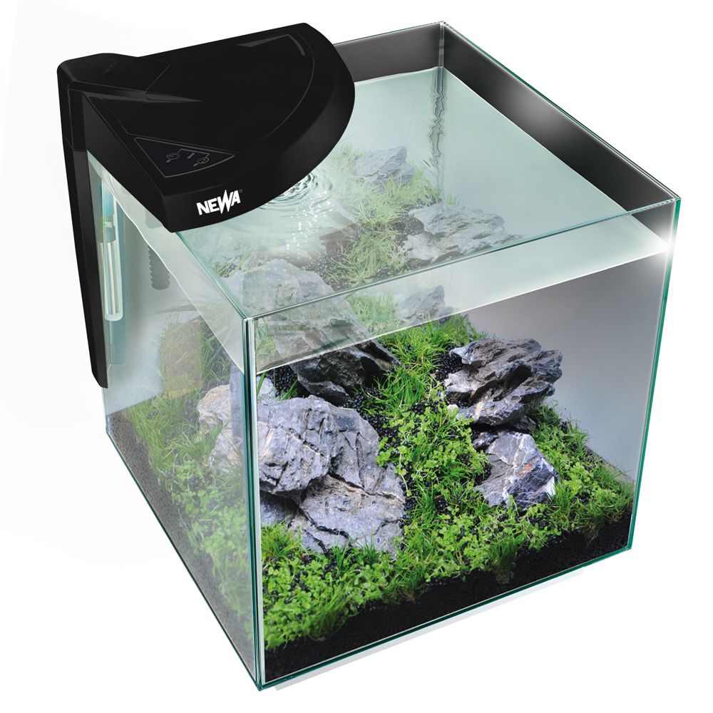 Newa More 50 Acquario Freshwater Led Dual Touch 45 l Nero
