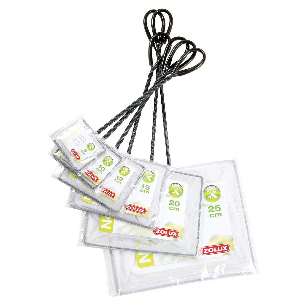 Zolux Retino maglia bianca fine 25 cm/60cm lunghezza