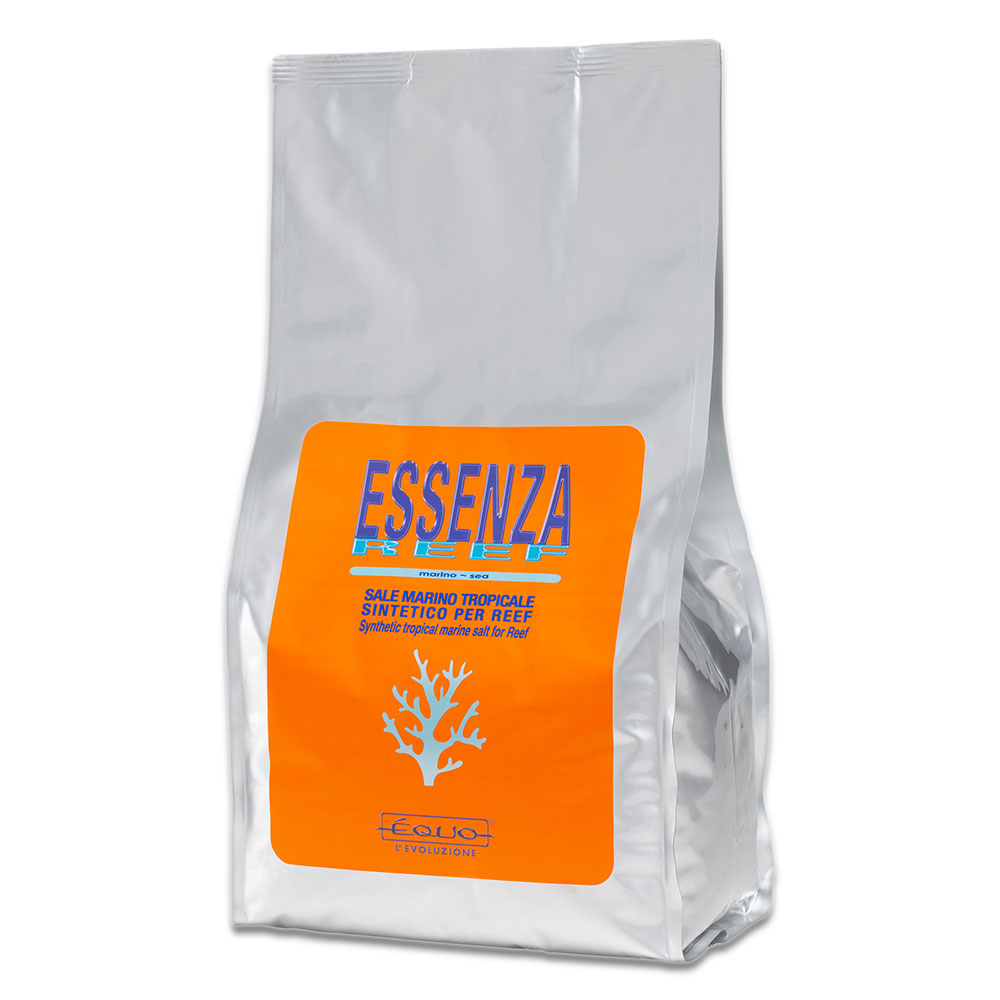 Equo Essenza Reef Sale per Acquari di Barriera con coralli SPS/LPS Sacco da 4Kg per 120lt