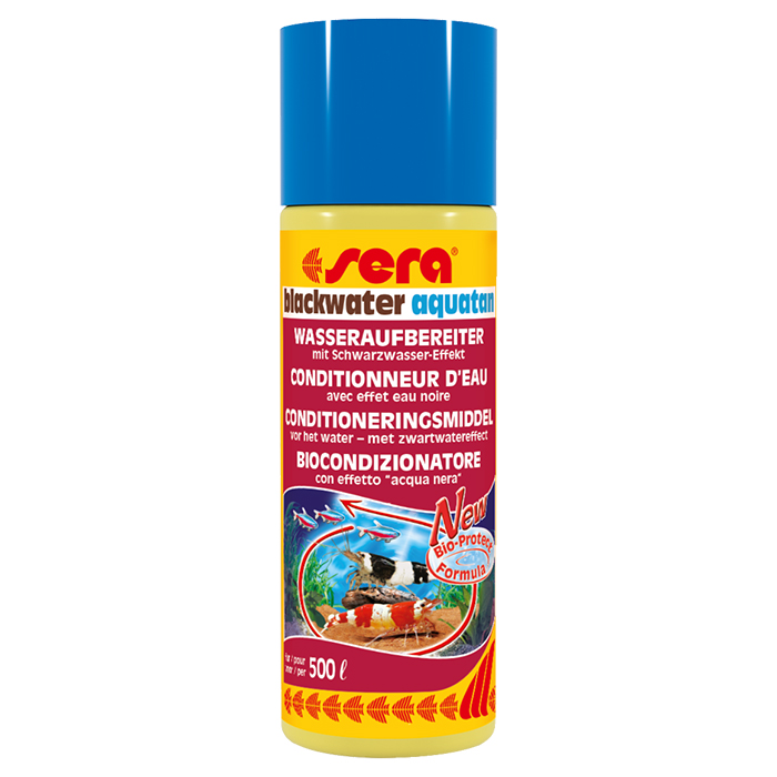 Sera Blackwater Aquatan Tropicalizzante 100ml per 500l