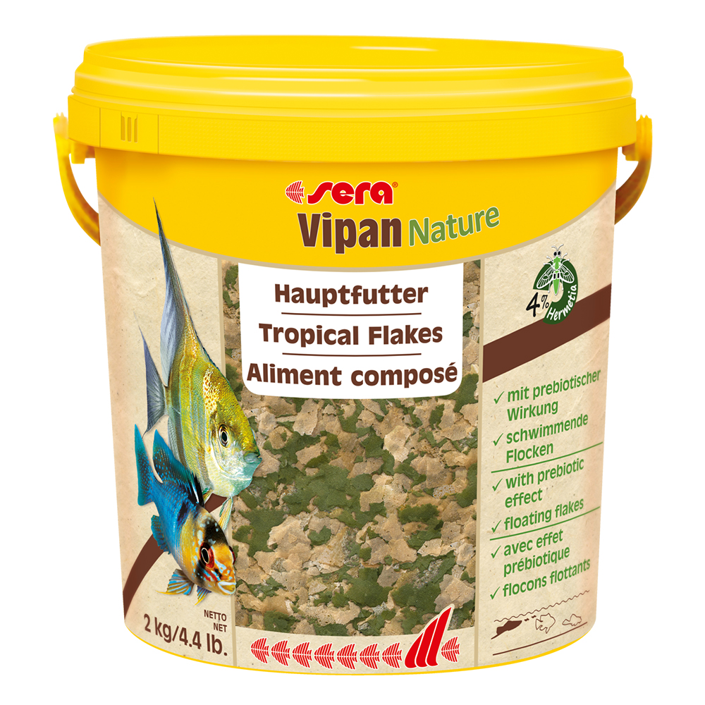 Sera Vipan Nature cibo in scaglie 10l 2Kg
