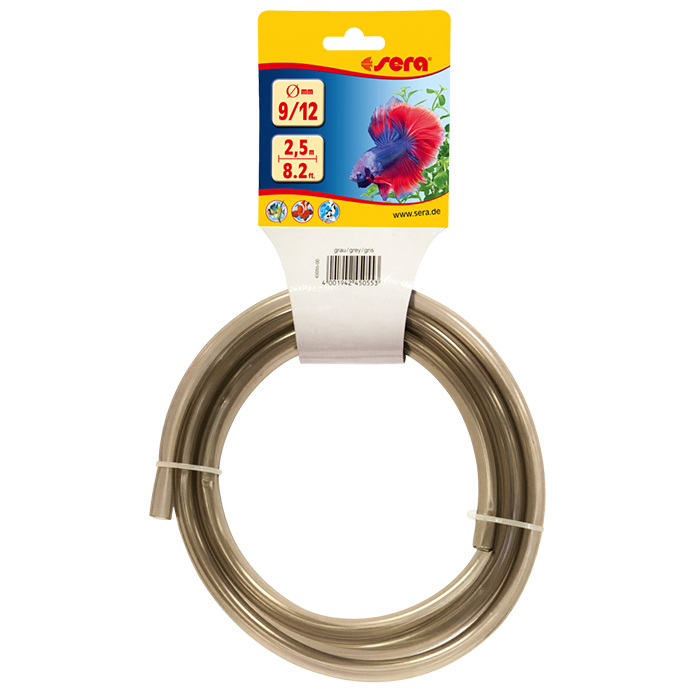 Sera Tubo Acqua Grigio diametro 9/12mm 2.5m