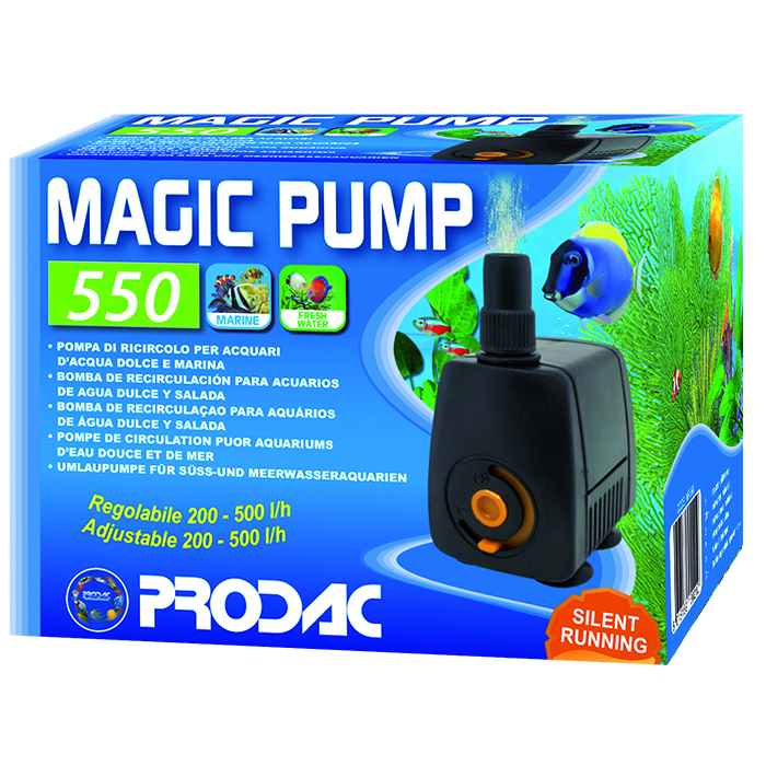 Prodac Magic Pump Pompa max 550 l/h regolabile