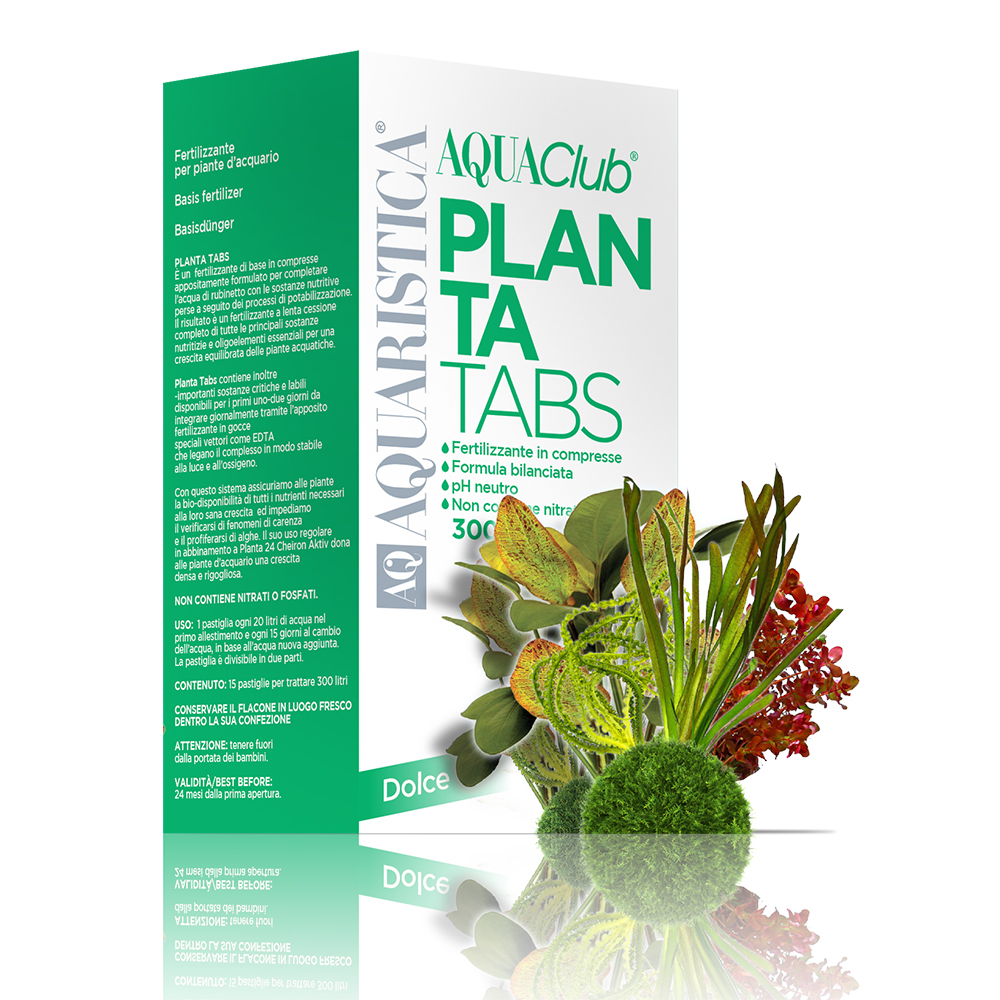 AQ Aquaristica Planta Tabs 15 compresse per 300 litri