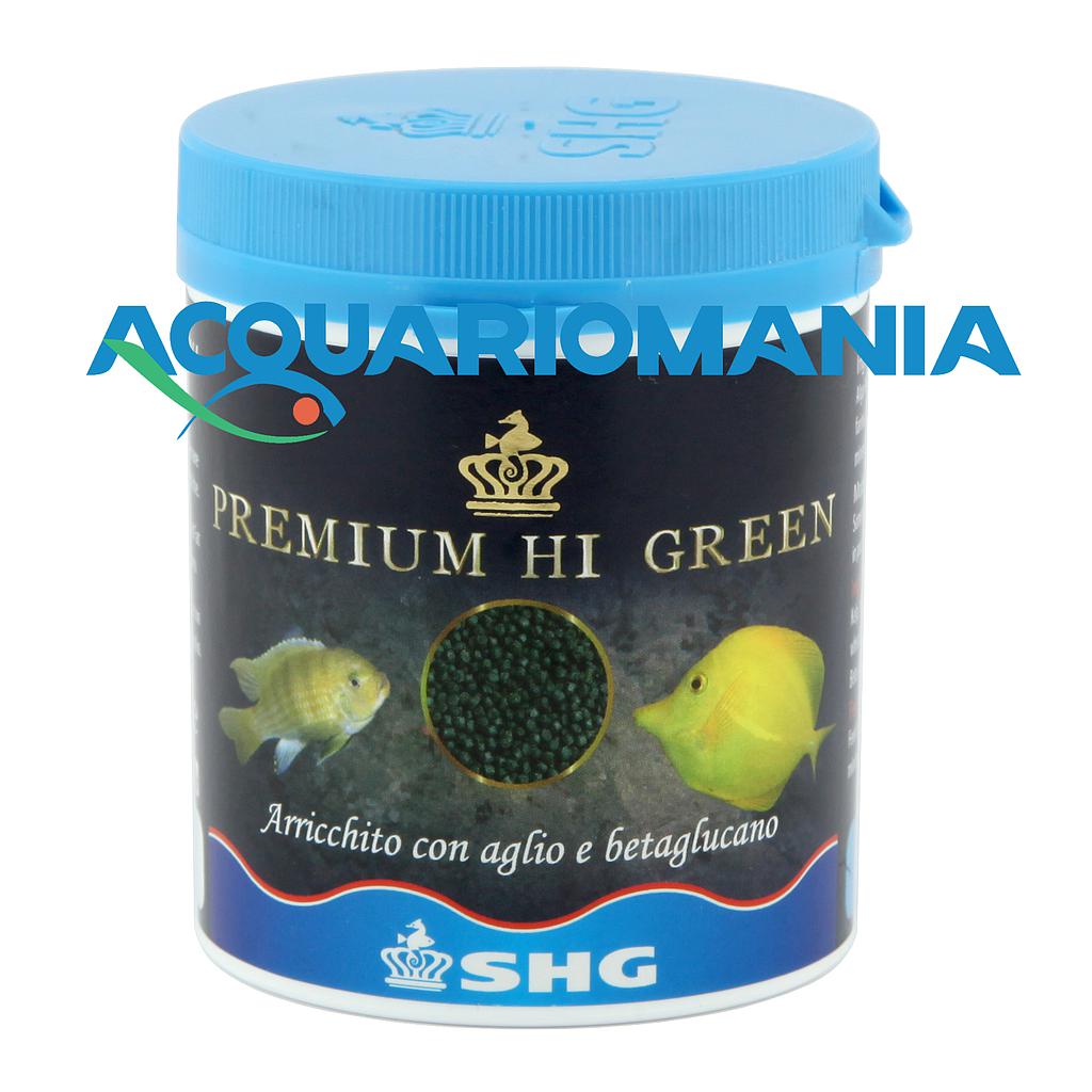Shg Premium Hi Green con Aglio e Betaglucano Mangime per dolce e marino 50gr