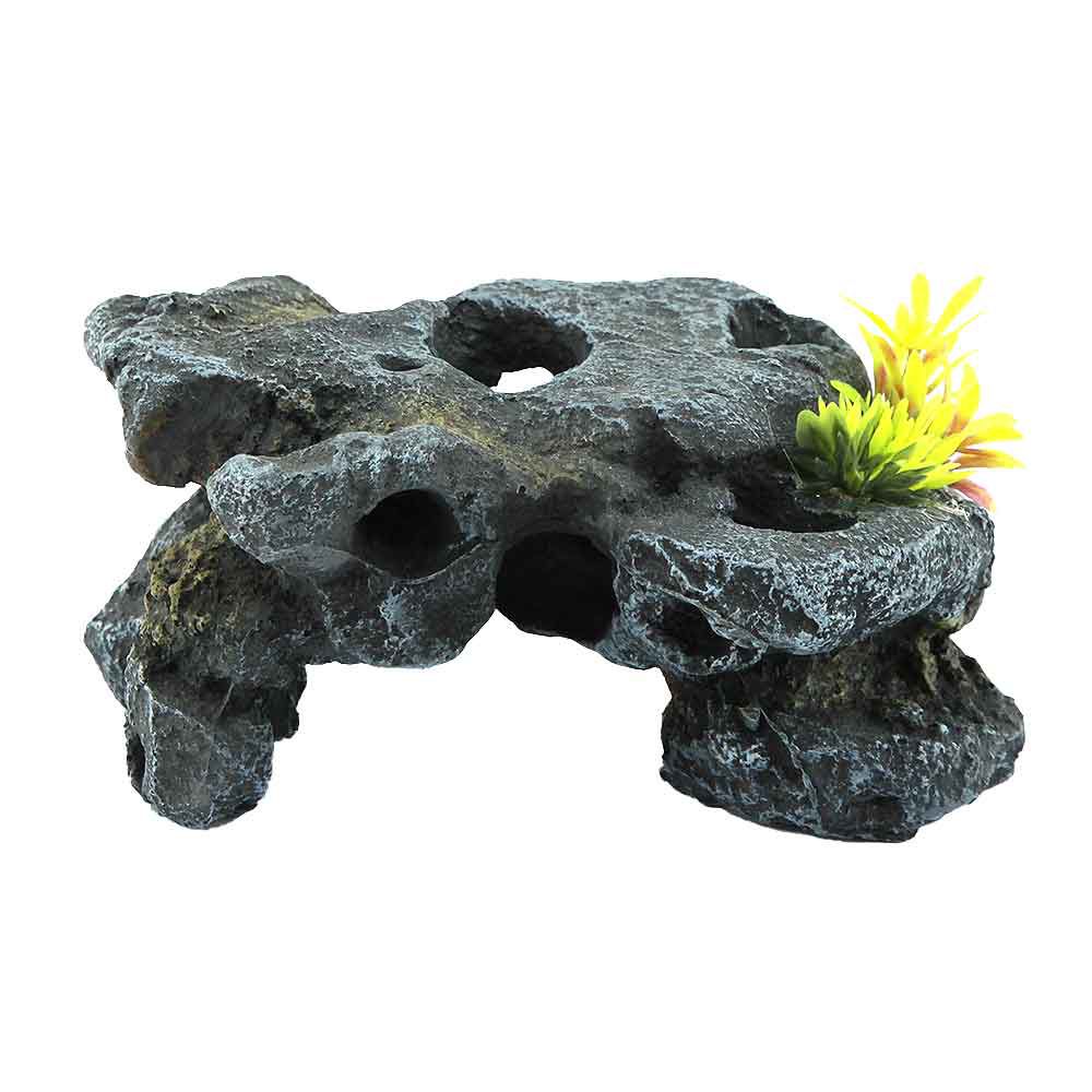 Amtra Roccia Japan 1 in realistica in resina atossica 16x11cm