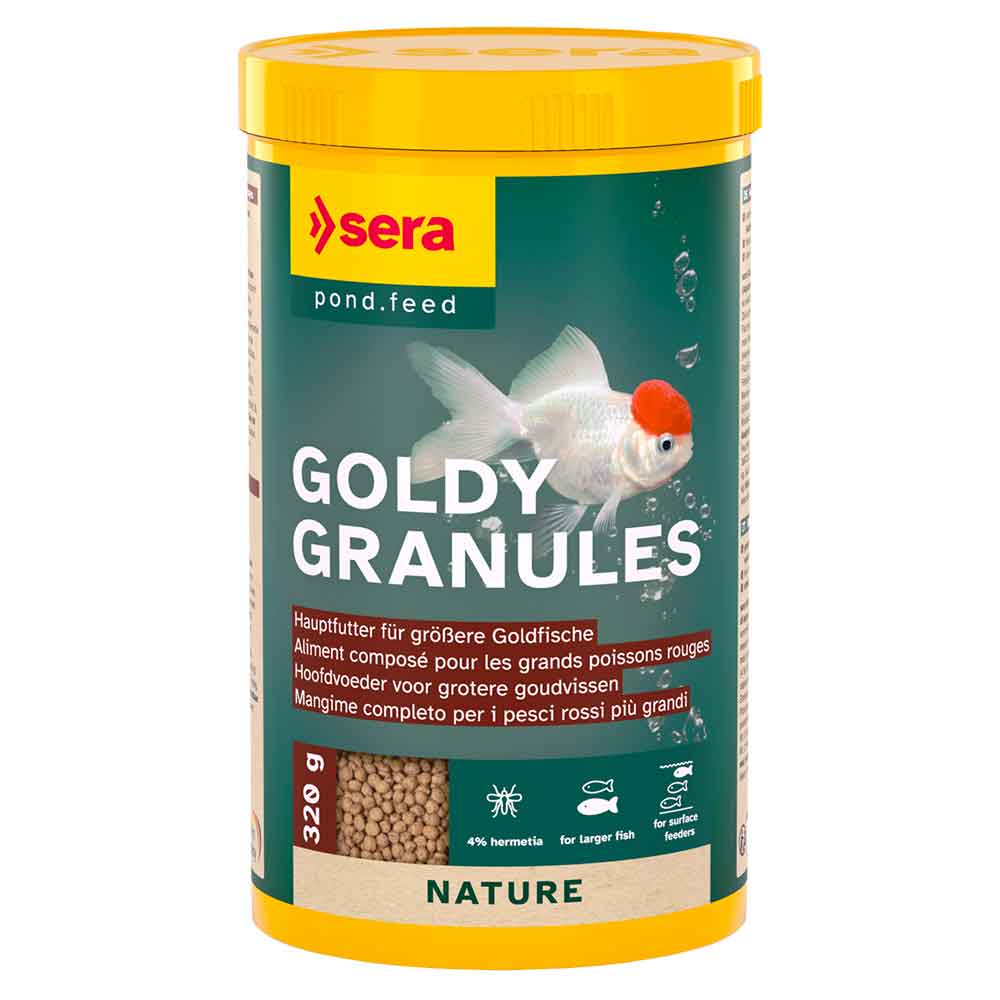 Sera Goldy Granules Nature per pesci rossi 1000ml 320g