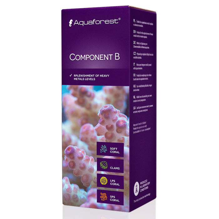 Aquaforest Component B integratore di metalli pesanti per acqua marina 250 ml