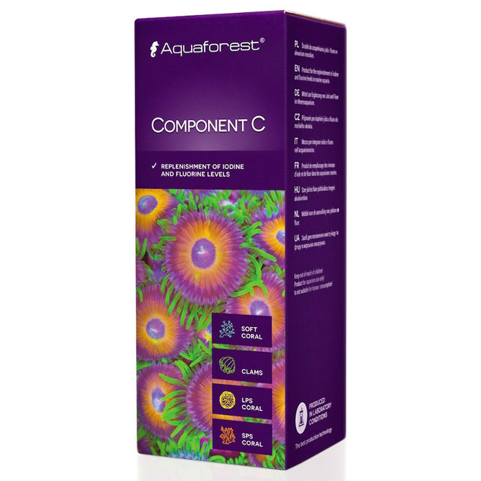 Aquaforest Component C integratore di iodio e fluoro per acqua marina 250 ml