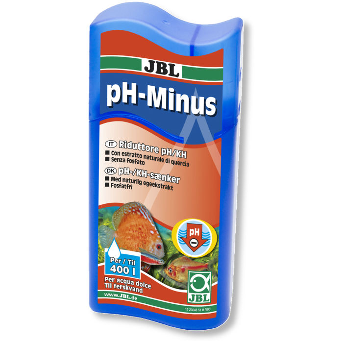 Jbl PH Minus per abbassare Ph e Kh 100 ml per 400 l