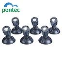 Pontec PondoStar Led Set 6 faretti sommergibili per laghetto con sensore giorno/notte