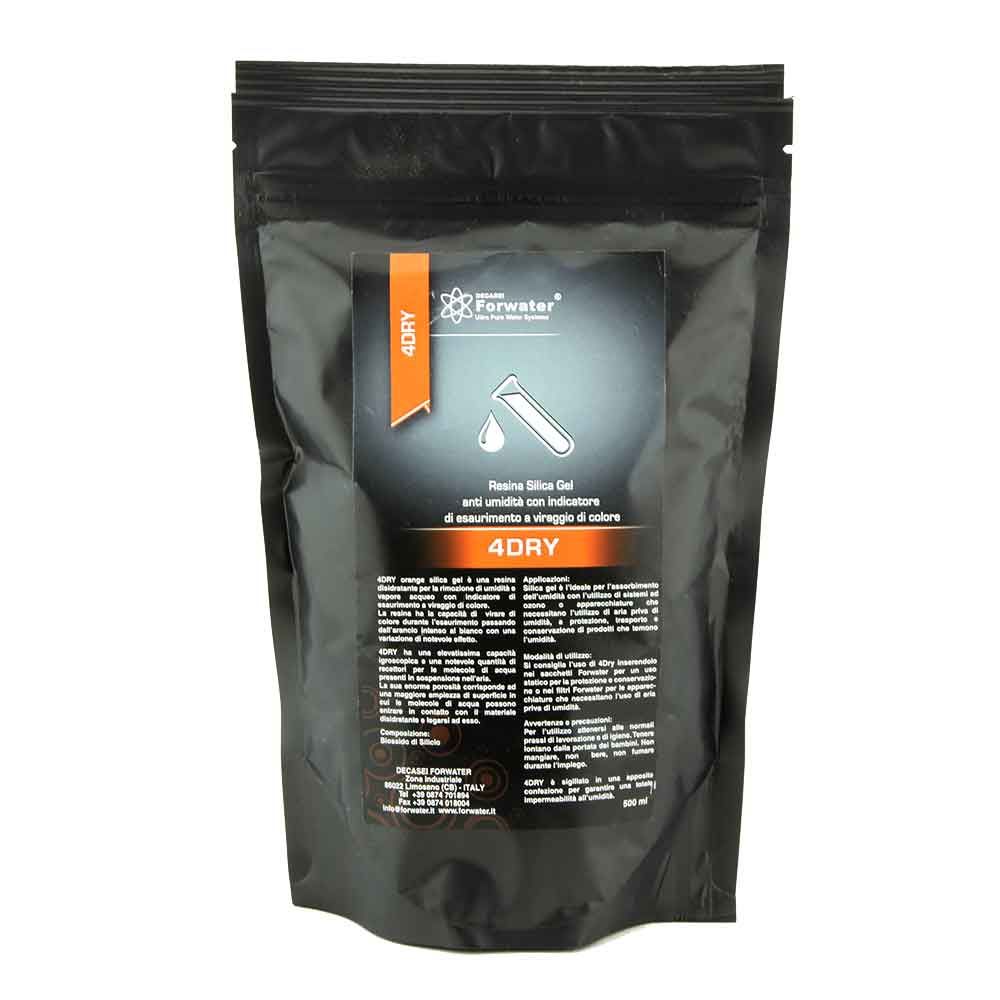 Forwater 4DRY Resina Silica Gel a viraggio di colore 500 ml