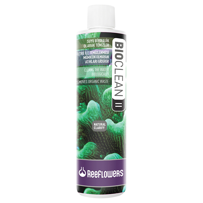 ReeFlowers BioClean II Elimina molti Nitrati e meno Fosfati dolce e marino 250ml