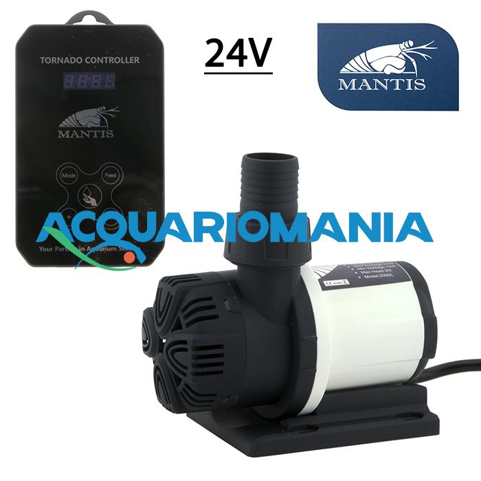 Mantis Tornado 4000 Pompa Elettronica regolabile con controller 4000l/h 24V