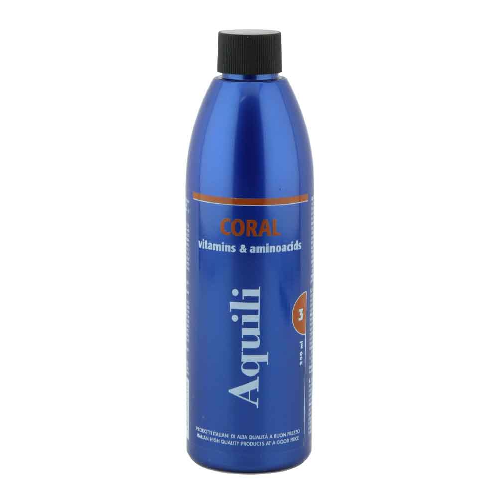 Aquili Coral Vitamins e Aminoacids alimento coralli 1000ml per 20000 litri