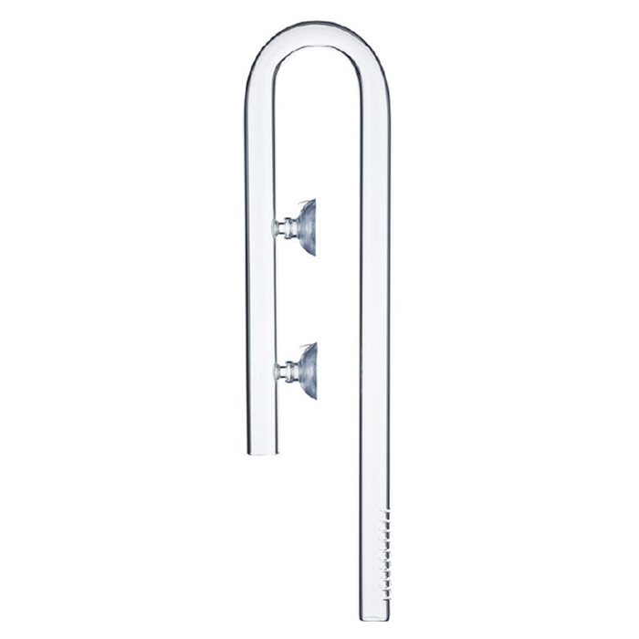Chihiros InFlow Glass Tubo aspirazione in vetro L per Filtri esterni 300mm con tubi da 16/22mm