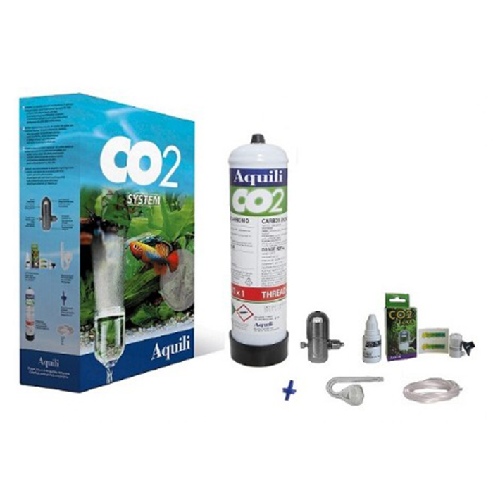 Aquili Impianto CO2 System completo con bombola da 600g