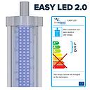 Aquatlantis Easy Led Universal 2.0 Deep Blue Lampada per attacco T5/T8/singola (ex 24W/15W) 438 mm 20W