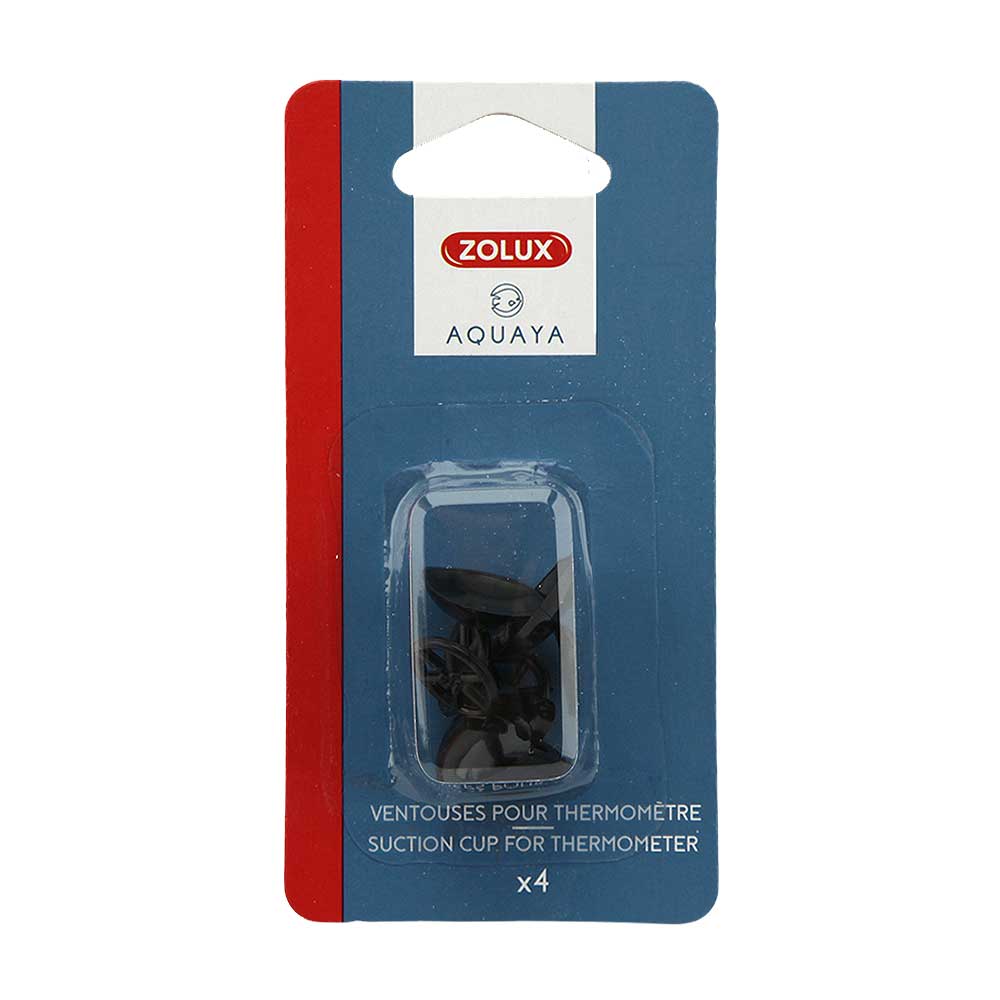 Zolux Aquaya Ventosa Grigia per Termometro Slim e Normale 4pz