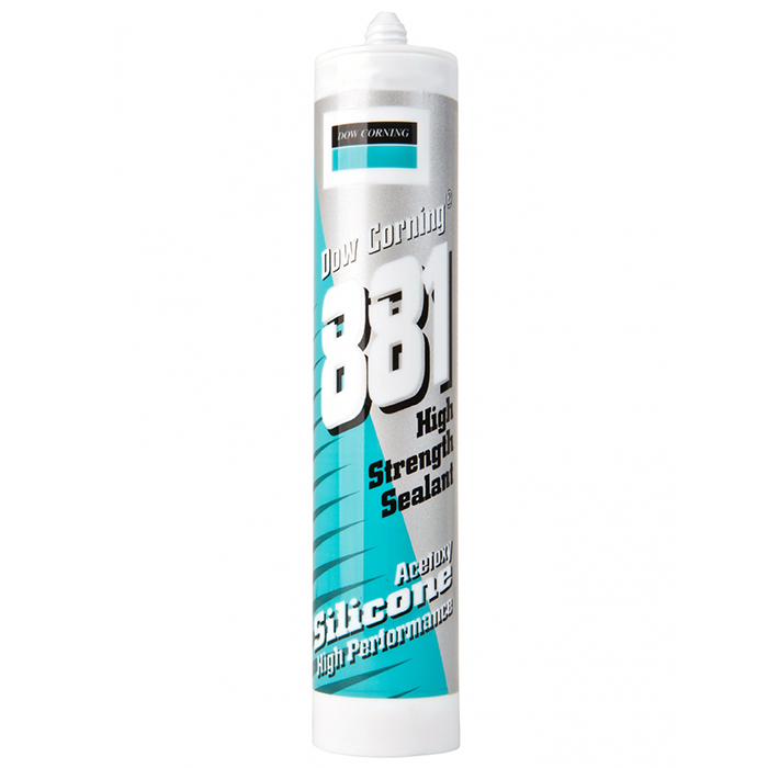 Silicone per Acquario Dow Corning 881 Nero 310 ml