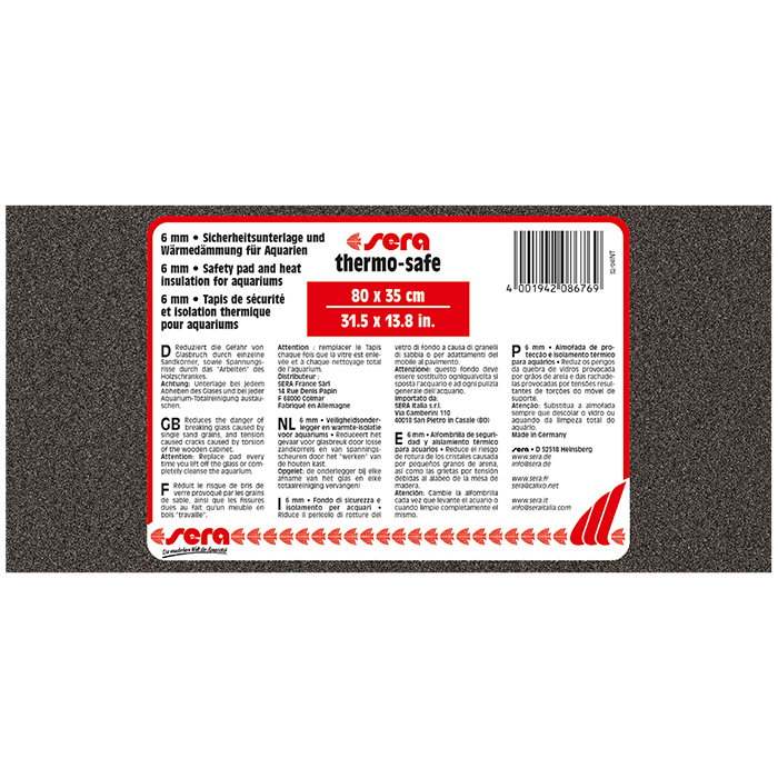 Sera Thermo Safe Tappetino 80x35cm