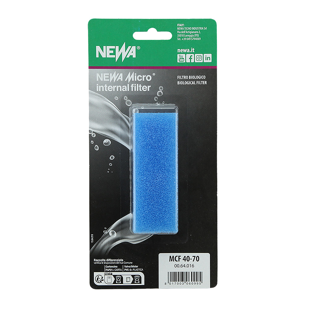 Newa Spugna Biologica per Filtri interni MCF 40/70