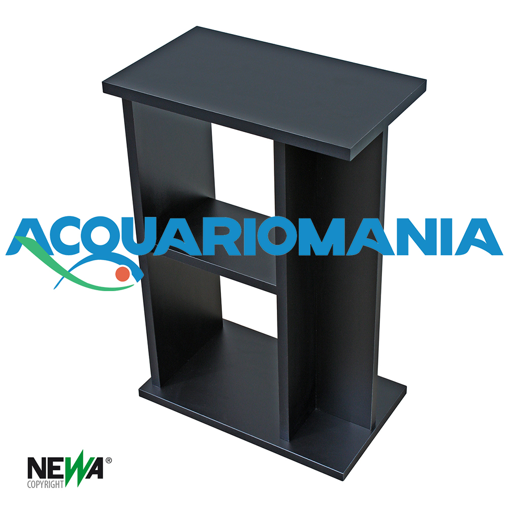 Newa Supporto per Acquario Hobby 30 e Mirabello 30/40 Nero